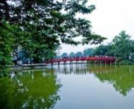 Озеро возвращенного меча и храм черепахи в ханое